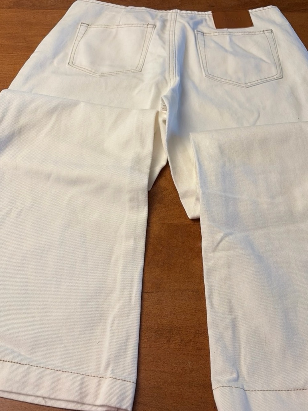 Princess Polly Buenos No Waist Low Rise Straight Leg Jeans in White - Picture 4 of 8